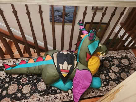 Photo of free Large 48" long stuffed dragon (Capitol Hill, DC) #1