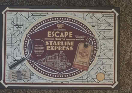 Photo of free Escape from the Starline Express - escape room mystery game (Pontfaen LL14) #1