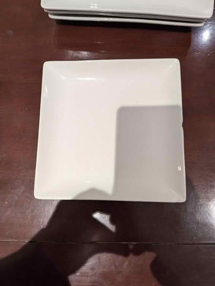 Photo of free White square plates and bowls (Petersfield Ward CB1) #3