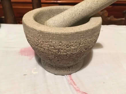 Photo of free Pestle and mortar (Stockport SK3) #1