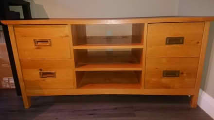 Photo of free Oak TV cabinet (Southend SS1) #2