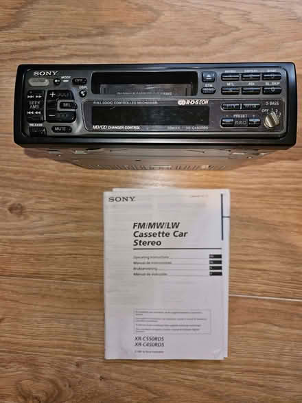 Photo of free Sony car stereo with 10 disc CD changer (Steyning BN44) #1