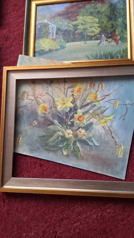 Photo of free Oil paintings & frames - reuse (Westcliff-on-Sea SS0) #2