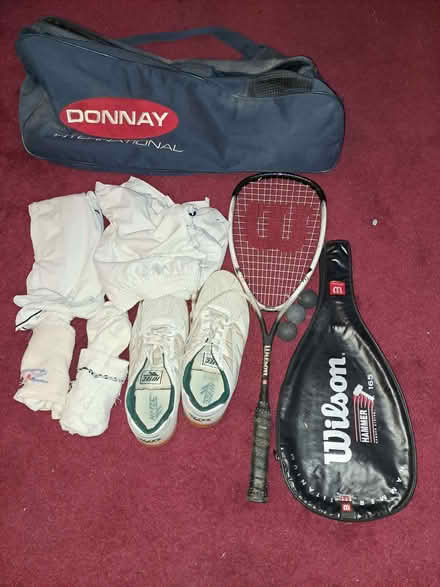 Photo of free Complete squash kit (Macclesfield SK11) #1