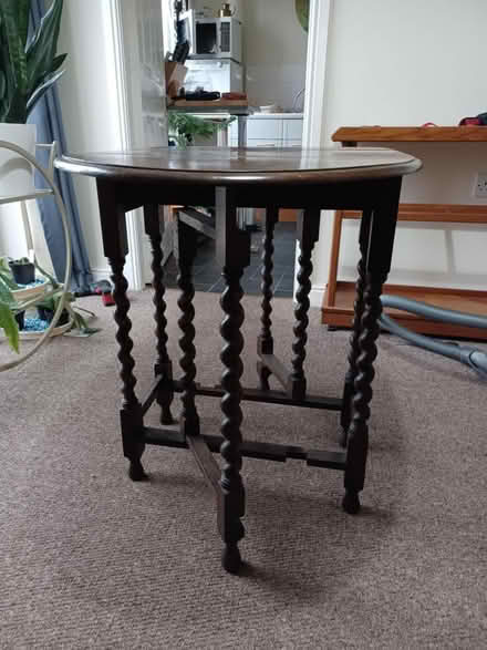 Photo of free Small gate leg table (Morecambe, Lancashire) #3