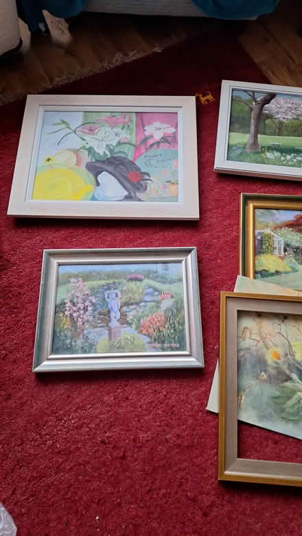 Photo of free Oil paintings & frames - reuse (Westcliff-on-Sea SS0) #1