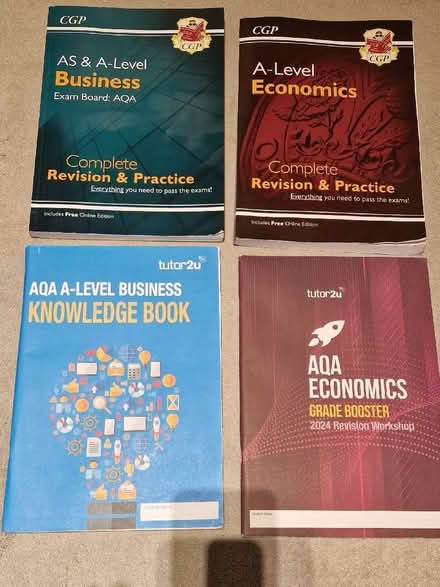 Photo of free A-Level Revision Guides - Business and Economics (Henleaze BS9) #1