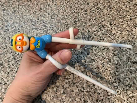 Photo of free Child’s training chopsticks (LH) (Beaverbrook) #1