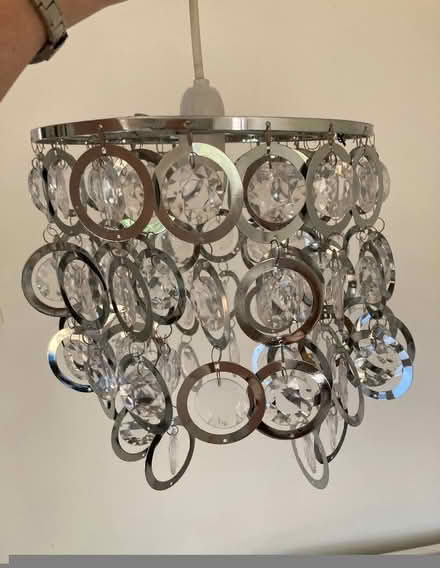 Photo of free Pretty glass hanging light fitment (Bricket Wood AL2) #1