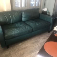 Photo of free Leather Sofa (North Park) #1