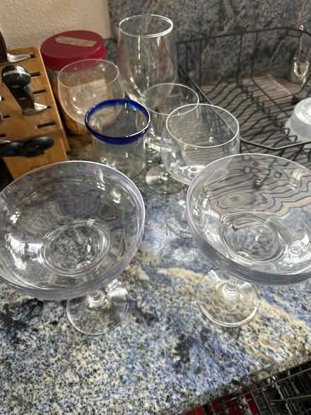 Photo of free Wine glasses and margaritas glasses (San Rafael) #1