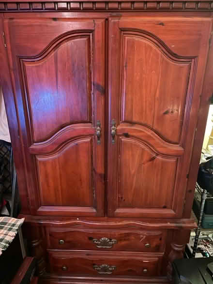 Photo of free Solid Wood Armoire (Bronx) #1