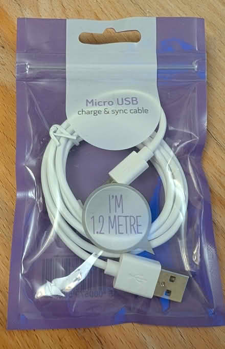 Photo of free Micro USB charge & sync cable (CB4, off Chesterton Road) #2