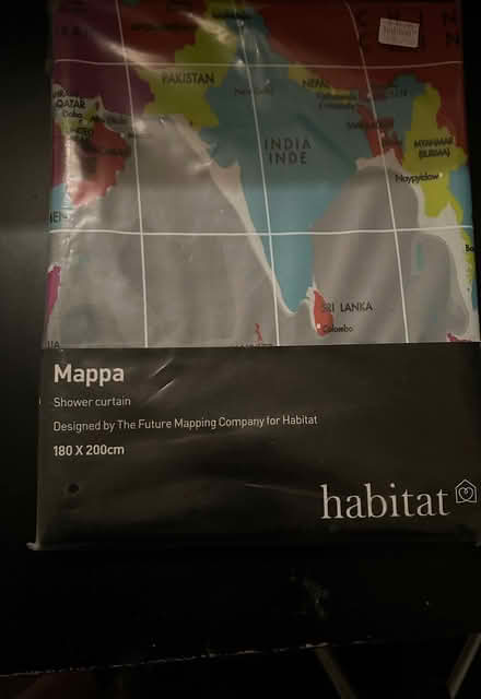 Photo of free Habitat Shower Curtain (Muswell Hill N10) #1