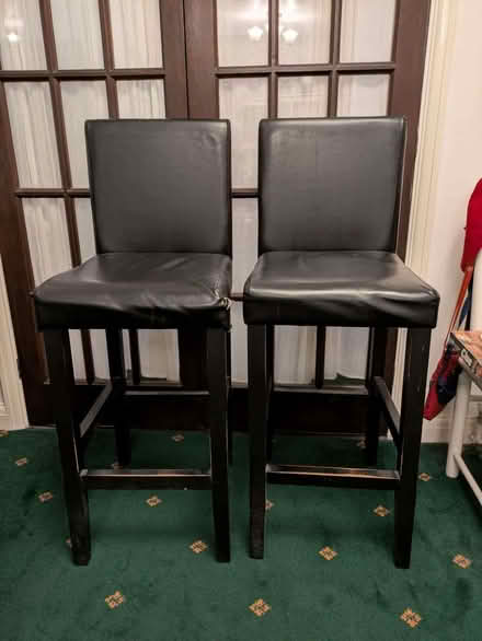 Photo of free Two bar-type stools (Chislehurst BR7) #1