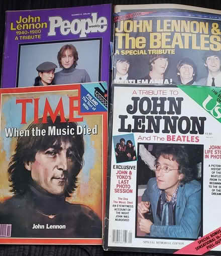 Photo of free Four John Lennon Tribute magazines (Bernal Heights) #1