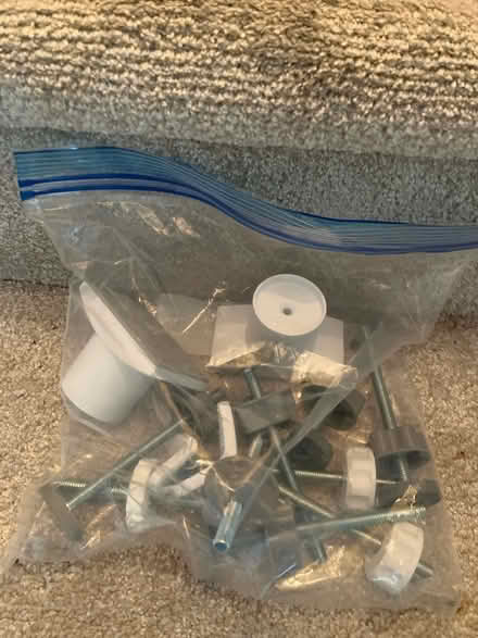 Photo of free Misc baby gate tension parts (West woodland) #1