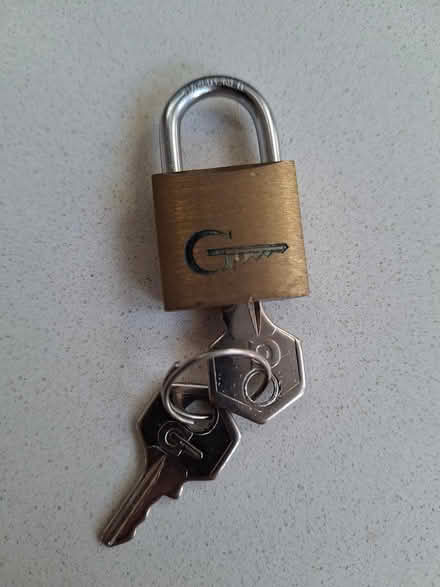 Photo of free Small padlock for suitcase (BA2) #1