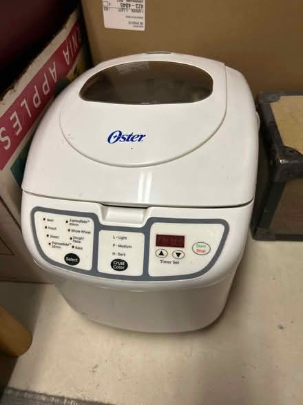 Photo of free Oster Bread Maker (Princeton Tree Streets) #1