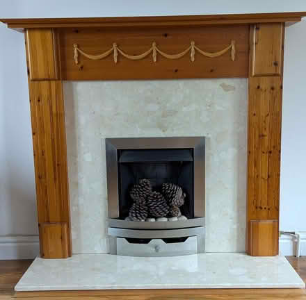 Photo of free Fireplace surround and marble hearth (Truro TR1) #1