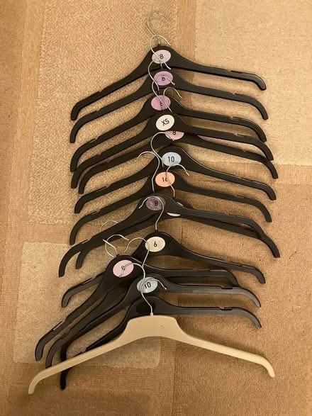 Photo of free Adult clothes hangers (Whitegrove RG42) #1