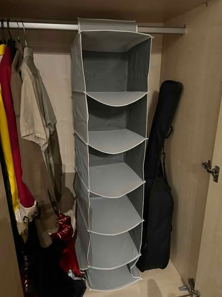 Photo of free Hanging wardrobe organiser (New Malden KT3) #1