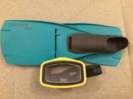 Photo of free Flippers and mask (Byfleet KT14) #1