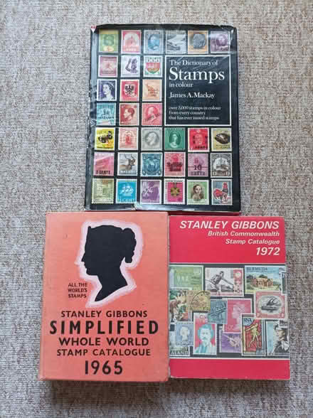 Photo of free 3 Stamp Collecting Books (West Peckham ME18) #1