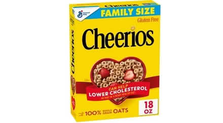 Photo of free Family size box plain Cheerios (9 Tangly Ct Bolingbrook) #1