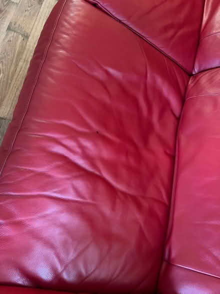 Photo of free Quality leather, electric recliner, large 2 seater Sofa (Branksome BH13) #1