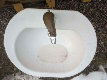 Photo of free Bathroom sink and tap (Little Neston CH64) #1