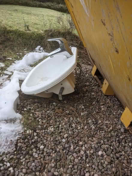 Photo of free Bathroom sink and tap (Little Neston CH64) #2