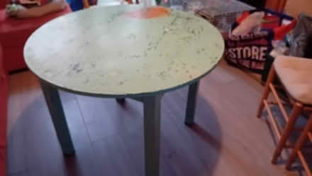 Photo of free Round wooden table (Didsbury) #1