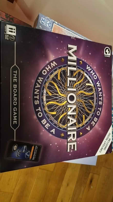 Photo of free Millionaire board game (PH10 Rattray) #1