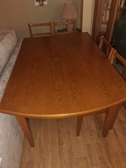 Photo of free Dining table and chairs (Ashton on mersey M33) #1