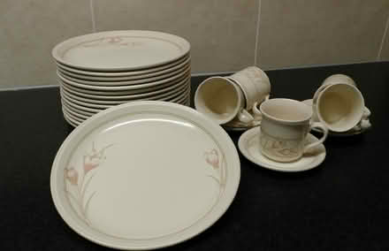 Photo of free Biltons plates, cups & saucers (Fetcham) #1