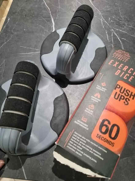 Photo of free Push up bars and exercise dice (Coldean BN1) #1