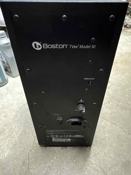 Photo of free Boston TVee model 30 subwoofer (Inner Richmond) #1