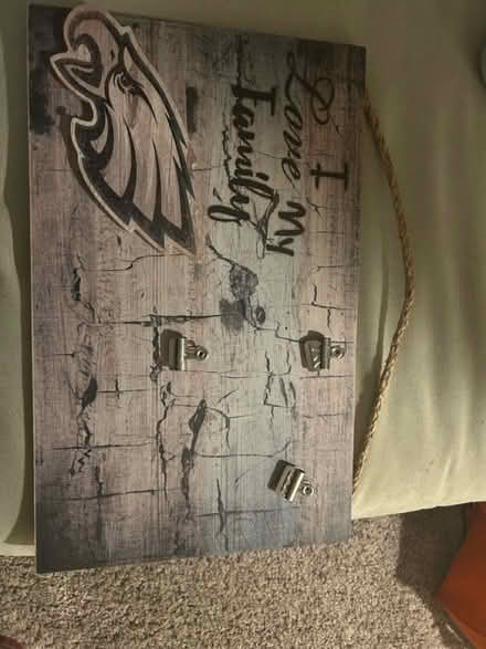 Photo of free Eagles themed Wood Photo Holder (South Philadelphia) #1