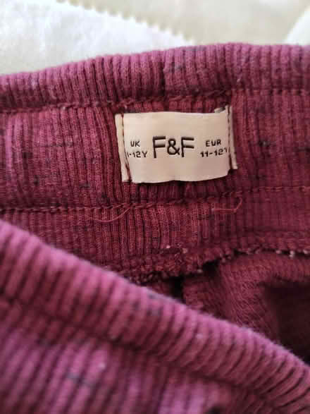 Photo of free Kids trousers, zipped pockets 11-12 (L1 Liverpool City Centre) #3