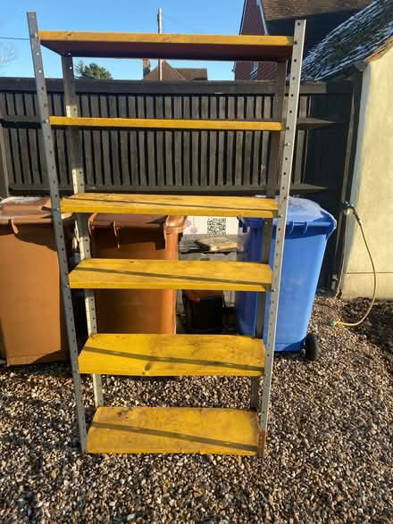 Photo of free Metal Shelf Unit Garage/Shed (ME9 Bredgar) #1