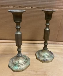 Photo of free Candle sticks (2) (Nr Fresh Pond & Mt Auburn Cem.) #1