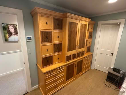 Photo of free Custom Wood Armoire (Larkspur ca) #2