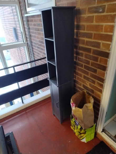 Photo of free Slim shelves/cupboard (Chorlton M32) #1