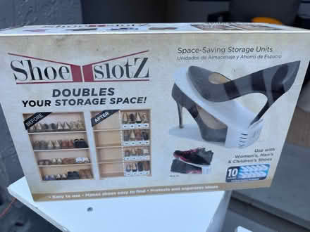 Photo of free Shoe storage (Larkspur ca) #1