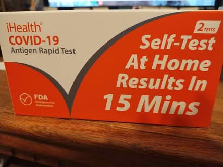 Photo of free Covid rapid test (South Denton) #1