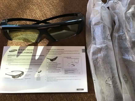 Photo of free Three Pairs of Samsung 3D Glasses (CT9) #1