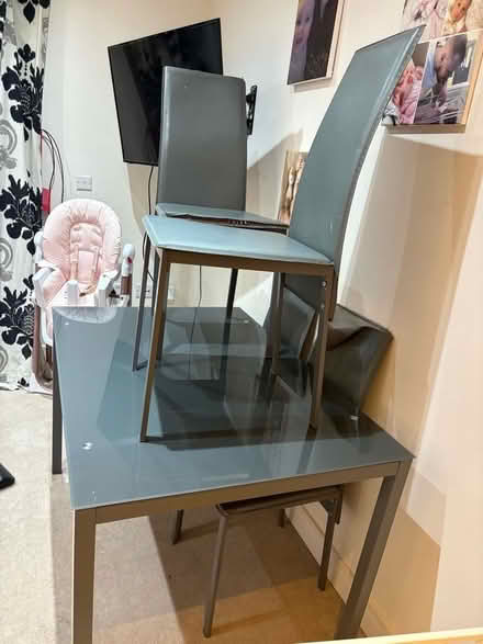 Photo of free Dining Table And 4 Chairs (CT1) #2