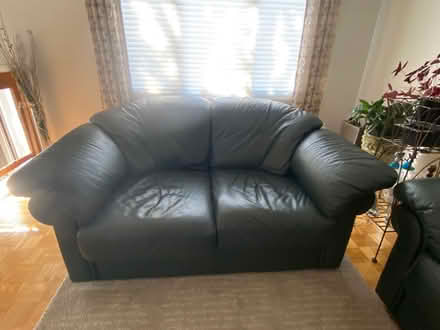 Photo of free Leather sofa and love seat (Lasalle, Quebec) #1