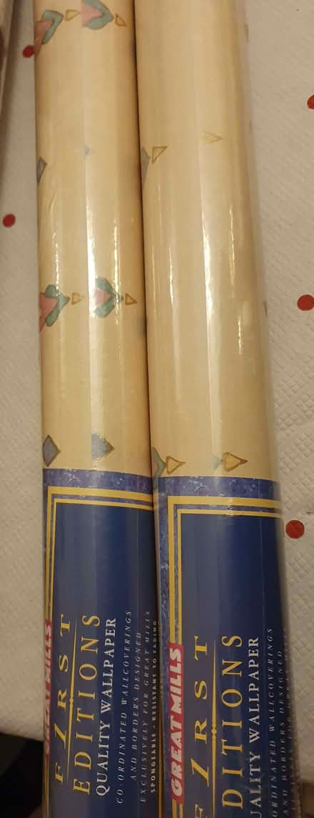 Photo of free Wall paper. 2 rolls. (Tilehurst RG31) #1